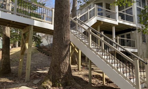 Deck construction gallery